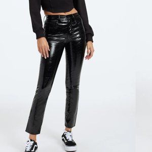 NWOT | Good American | Classic Faux Leather Pant